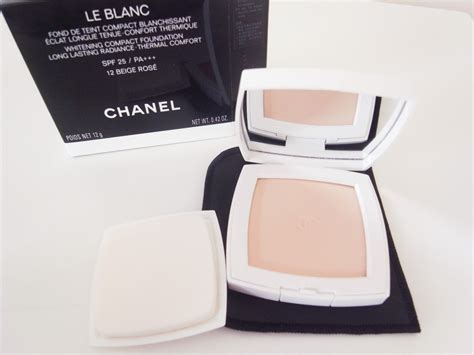 chanel le blanc whitening compact foundation ร ว ว|LE BLANC .